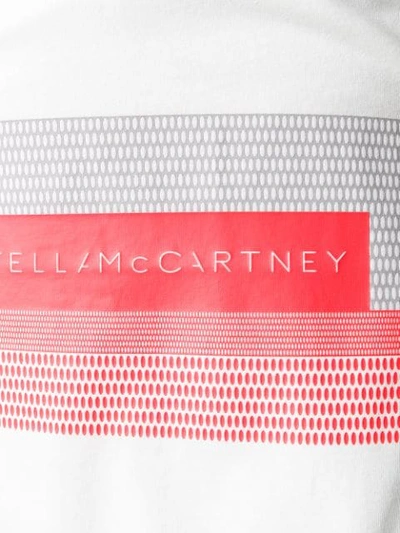 Adidas By Stella Mccartney Mesh Panel Tank Top In White