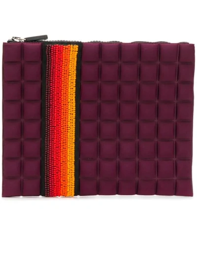 Shop No Ka'oi Padded Wallet In Multicolour