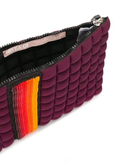 Shop No Ka'oi Padded Wallet In Multicolour