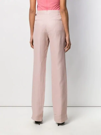 Shop Tom Ford Straight-leg Trousers In Pink