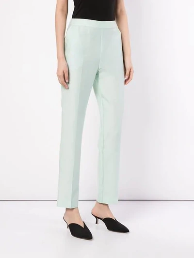 Shop Macgraw Non Chalant Trousers In Green