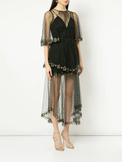 Shop Alice Mccall Of The Night Dress In Black