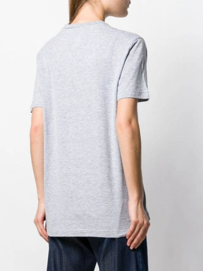 Dsquared2 Grey Cotton T-shirt In Grey