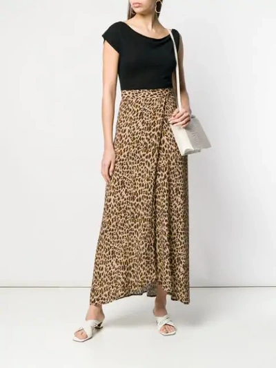 Shop Andamane Rock Mit Leoparden-print In Brown