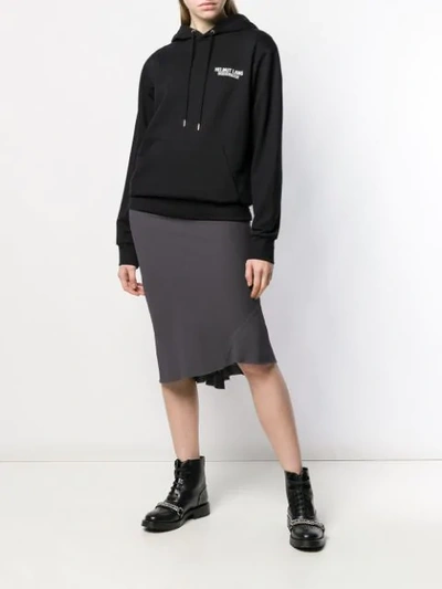 Shop Rick Owens Fitted Skirt In Grey