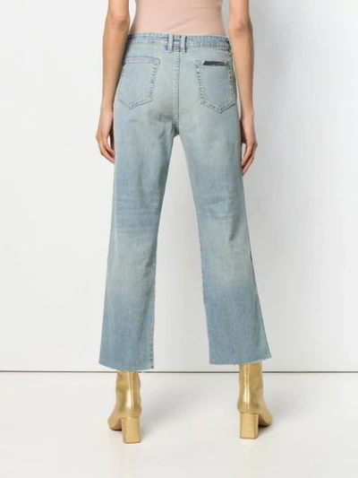 Shop Simon Miller Largo Cropped Jeans In Blue