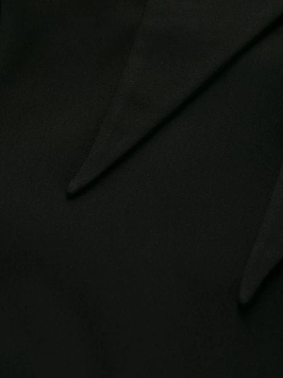 16ARLINGTON MICHELLE FEATHER TRIM MINI DRESS - 黑色