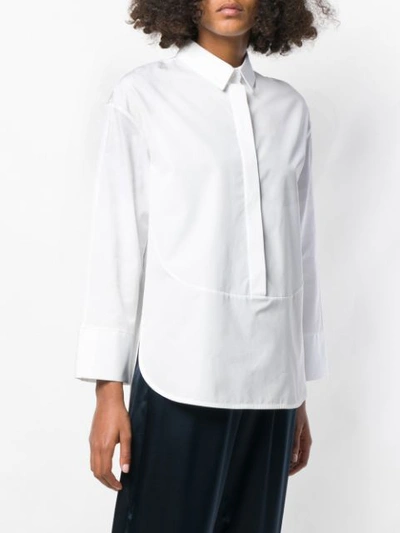 Shop Antonelli Plain Shirt In White