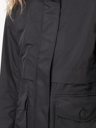 Shop Canada Goose Concealed Zip Jacket In Black