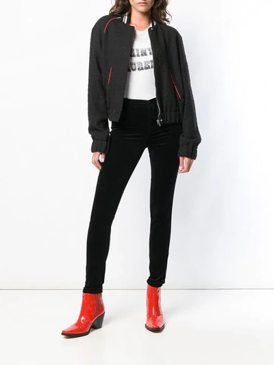 Shop J Brand High Rise Skinny Jeans In Black