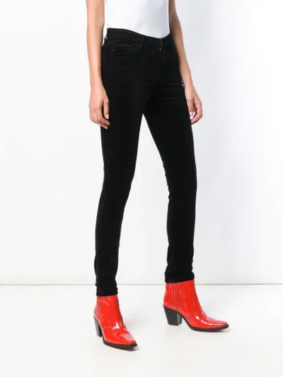 Shop J Brand High Rise Skinny Jeans In Black