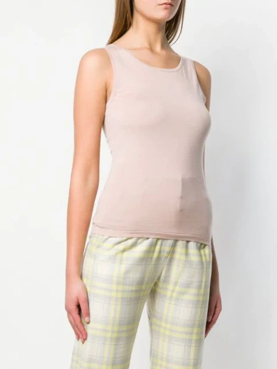 Shop N•peal Superfine Shell Top In Pink