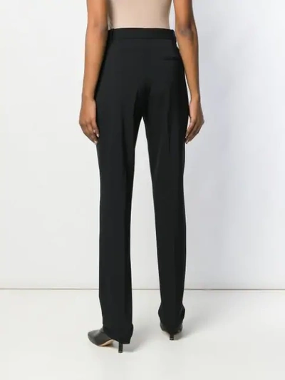 Shop Joseph Slim Fit Trousers In Black