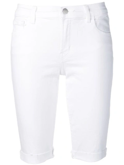 Shop J Brand Knee-length Bermuda Shorts - White