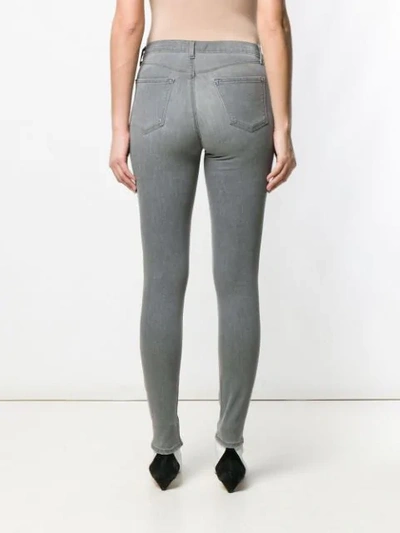 Shop J Brand Skinny Trousers In Grey