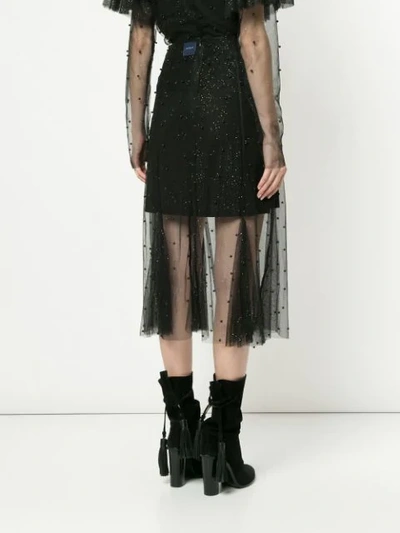 Macgraw Nebulae Skirt In Black