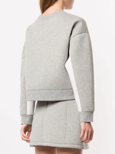 Shop Aje Gestricktes Sweatshirt - Grau In Grey