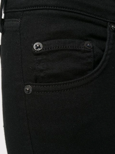 Shop Rag & Bone Capri Skinny Jeans - Black