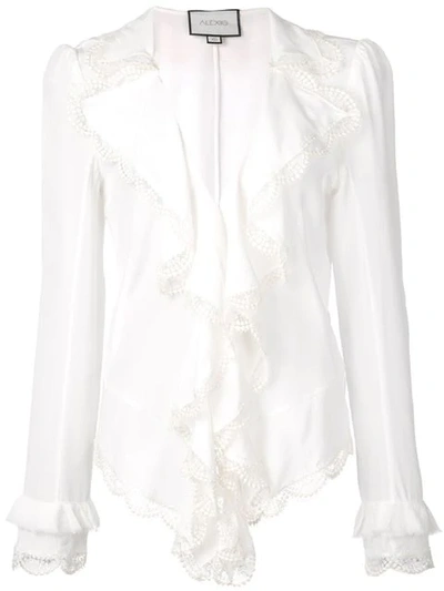 ALEXIS PHINEAS BLOUSE - 白色