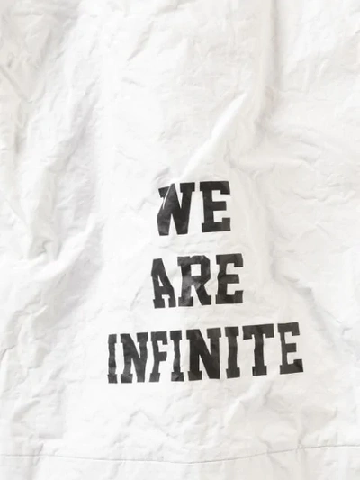 Shop Undercover We Are Infinite Coat In White