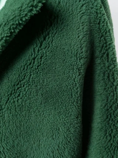 Shop Frenken Oversized Coat In Green