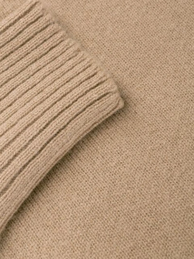 Shop Maison Margiela Poncho Style Jumper In Neutrals