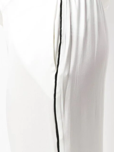 Shop Asceno Pyjama Trousers In White