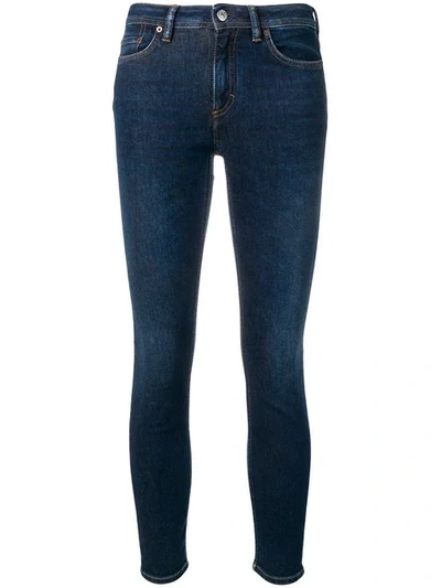 Shop Acne Studios Climb Stretch Fit Jeans In Blue