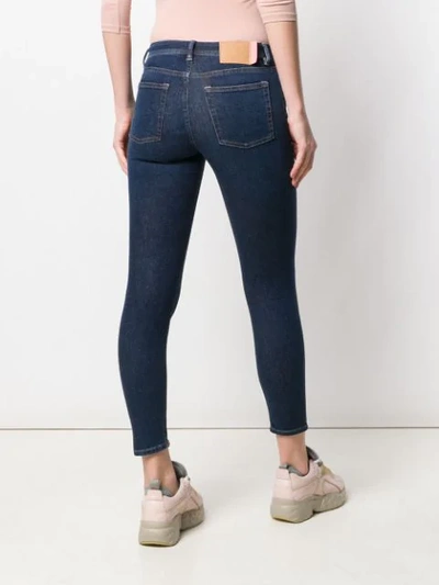 Shop Acne Studios Climb Stretch Fit Jeans In Blue