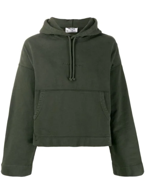 acne studios green hoodie