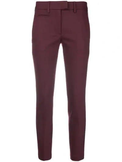 Shop Dondup Perfect Trousers In Red
