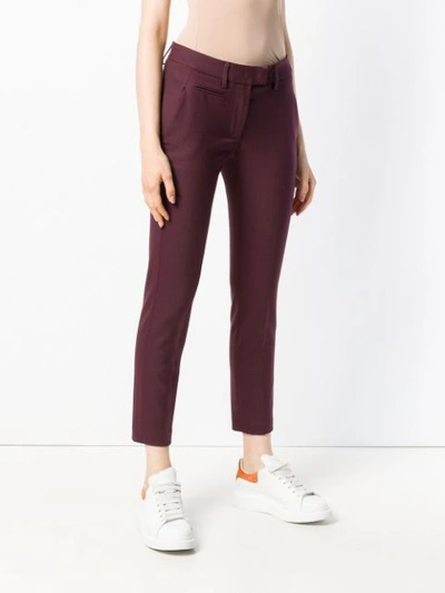 Shop Dondup Perfect Trousers In Red