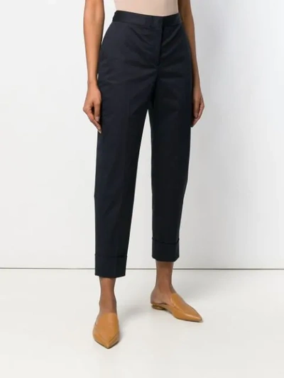 Shop Pt01 Blue Cropped Trousers