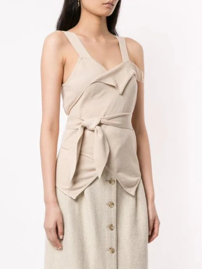Muller Of Yoshiokubo Cache-coeur Knitted Cami In White