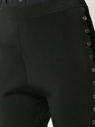 Shop Alexander Wang Studded Leggings In Black