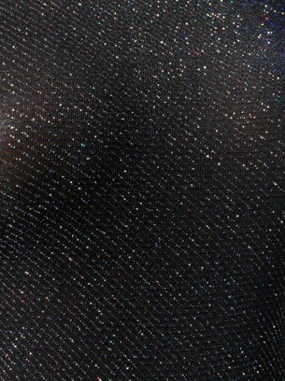 Faith Connexion Lurex Bodysuit In Black