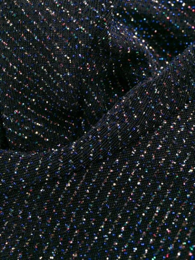 Faith Connexion Lurex Bodysuit In Black