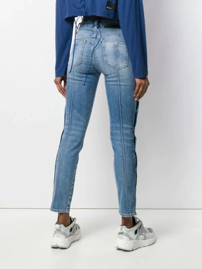 Shop Ben Taverniti Unravel Project Slim-fit Jeans In Blue