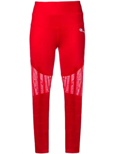 Shop Champion Cropped-leggings - Rot In Red
