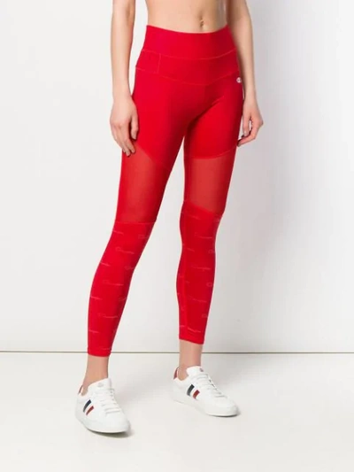 Shop Champion Cropped-leggings - Rot In Red