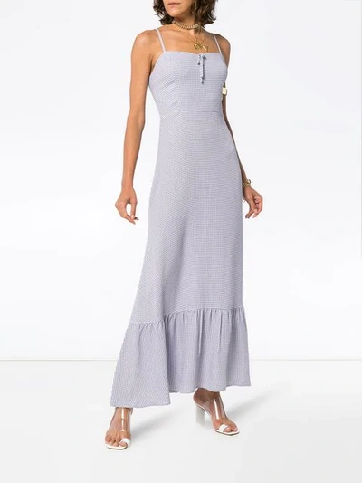 Shop Reformation Prairie Maxi Dress In Pink