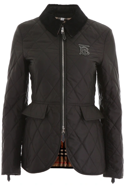 Shop Burberry Ongar Jacket In Black (black)