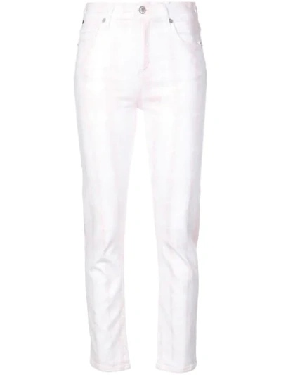 Shop Citizens Of Humanity Skinny Tie Dye Jeans In White