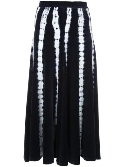 Shop Proenza Schouler Tie Dye Skirt In Black