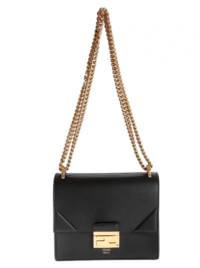 Shop Fendi Kan U Small Shoulder Bag