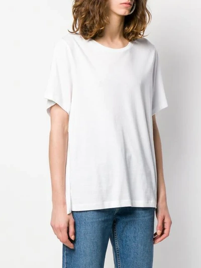 Shop Federica Tosi Fold Details Top In White