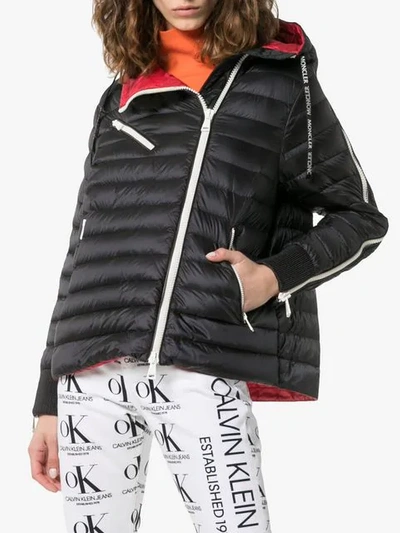 Shop Moncler Stockholm Quilted Jacket In 999 Black