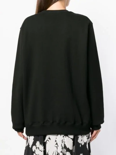 Shop Ih Nom Uh Nit Oversized Sweatshirt In Black