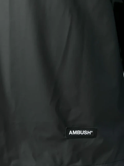 Shop Ambush Drawstring Hoodie In Black