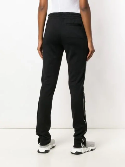 Shop Y-3 Adidas X Yohji Yamamoto Slim Track Pants In Black